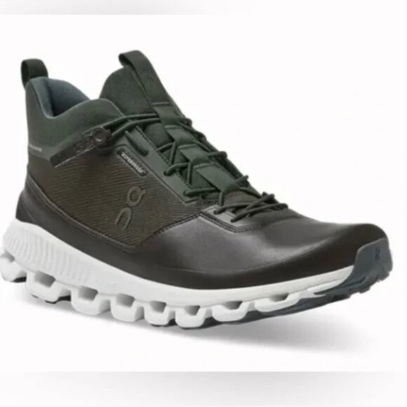 On Running Cloud Hi Waterproof Shoes Cloudtec High Tops Sneaker Tennis Shoes 6.5 - Picture 1 of 13